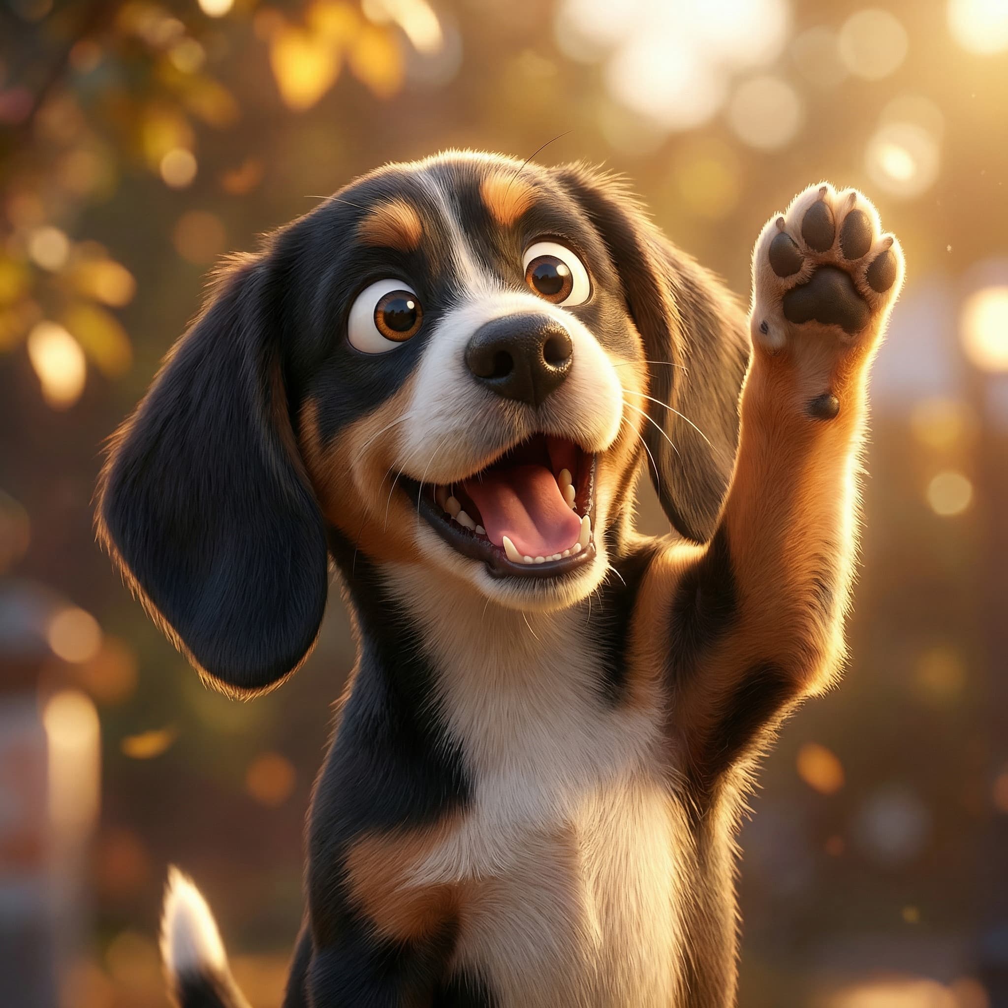 Richard the Dog — triumphant